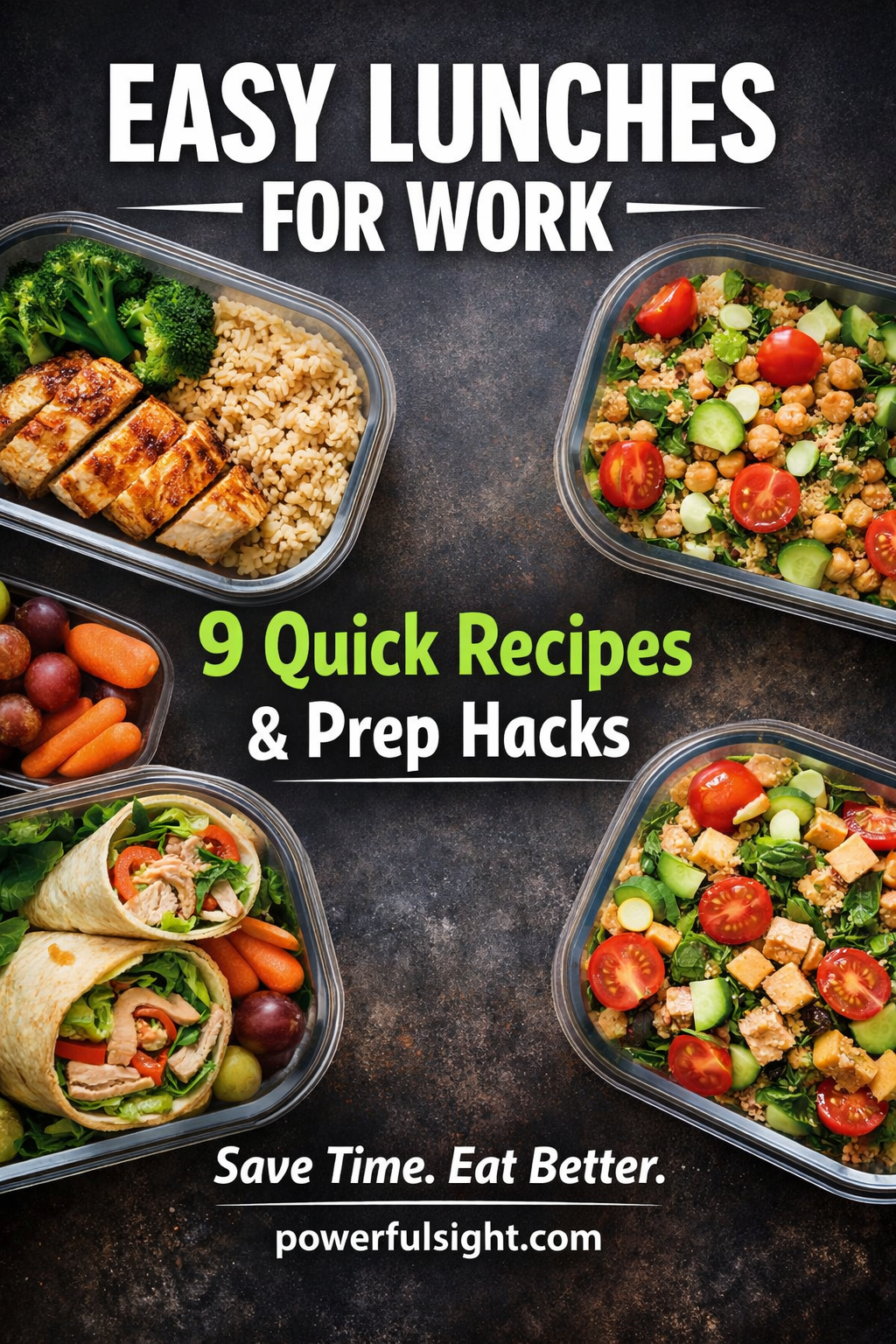 Easy Lunches for Work