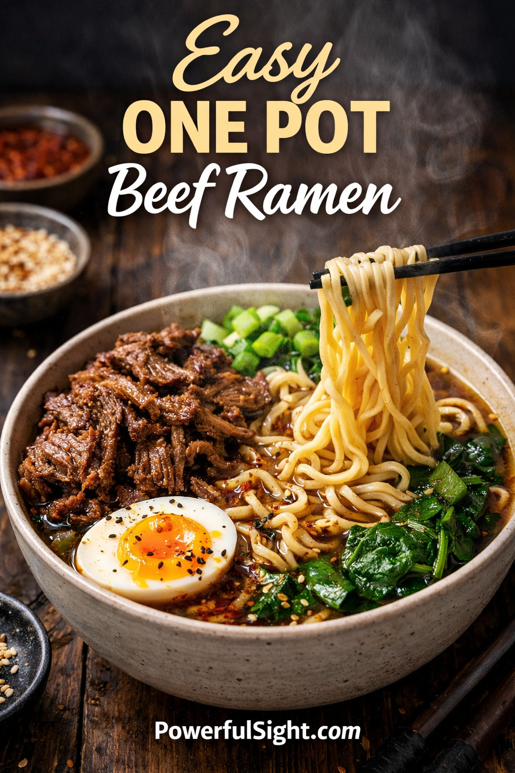 Easy One-Pot Shredded Beef Ramen (Cozy Comfort Food Recipe)