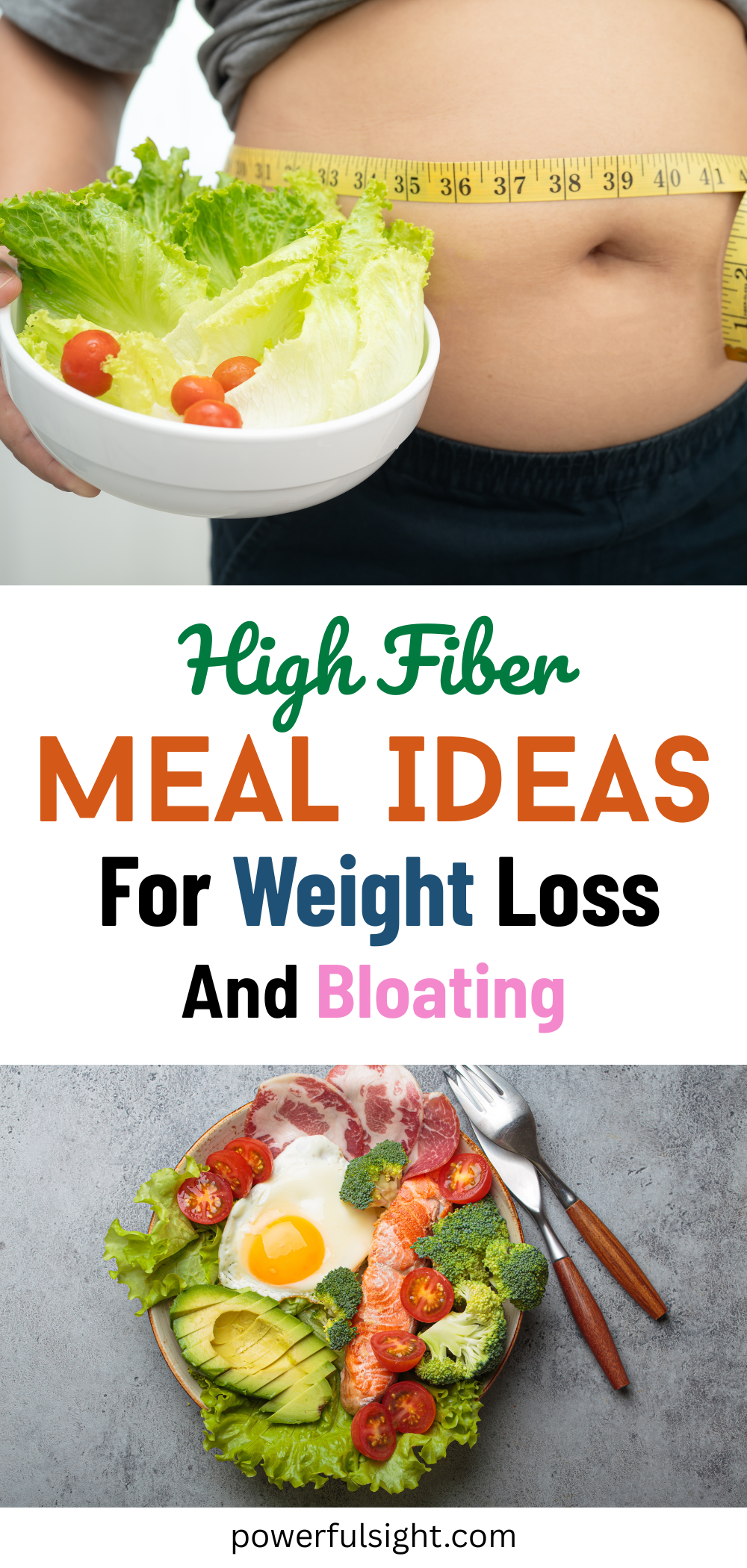 High Fiber Meal Ideas for Weight Loss and Bloating 