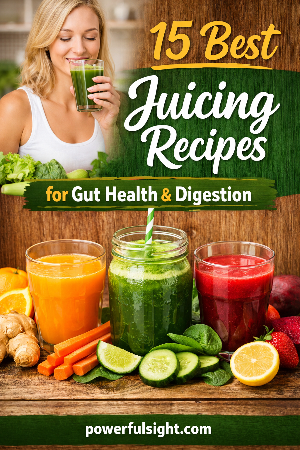 Refreshing juicing recipes for gut health