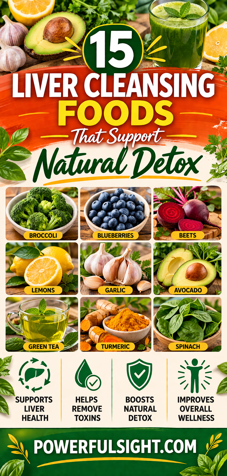 Liver Cleansing Foods: 15 Best Picks to Support Natural Detox