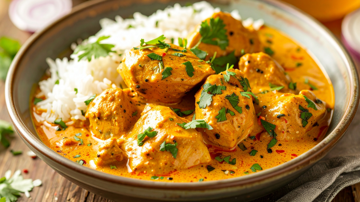 Peanut Butter Chicken And Rice Bowl