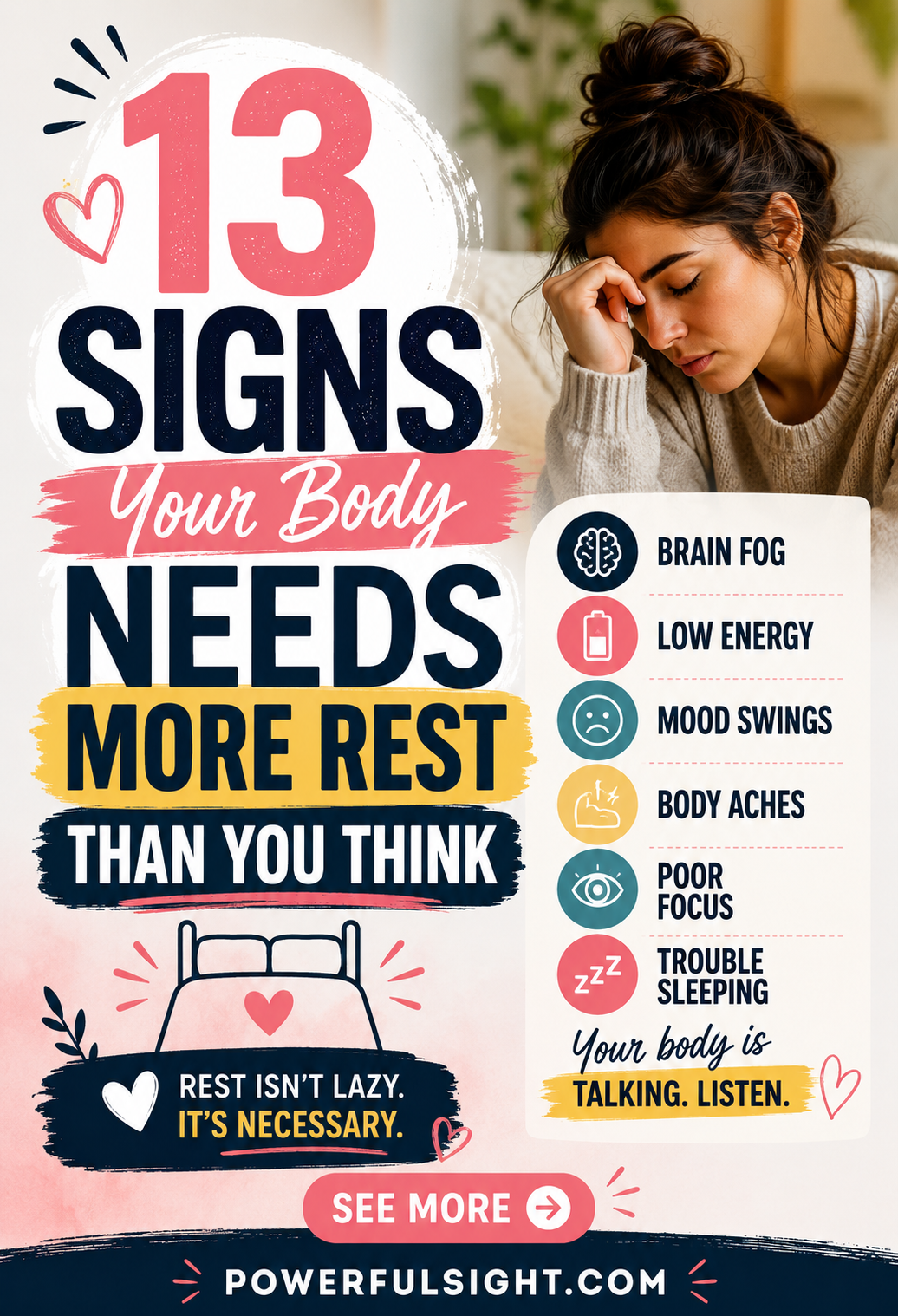 13 Signs Your Body Needs More Rest Than You Think