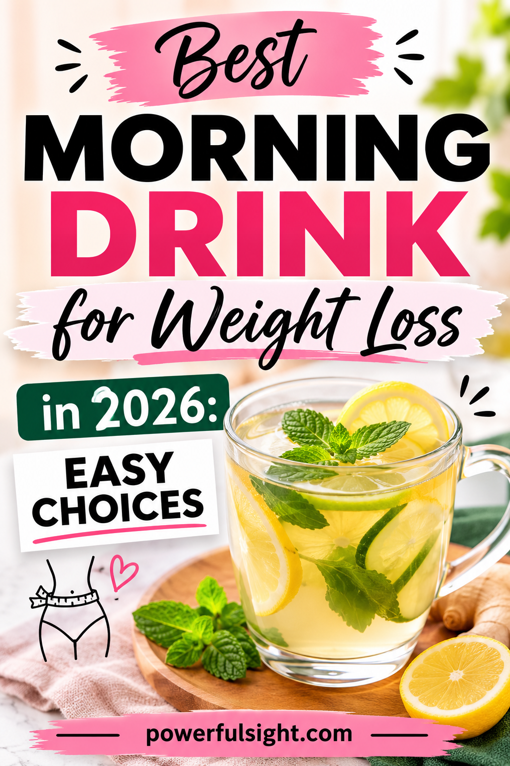 Best Morning Drink for Weight Loss in 2026 5 Easy Choices