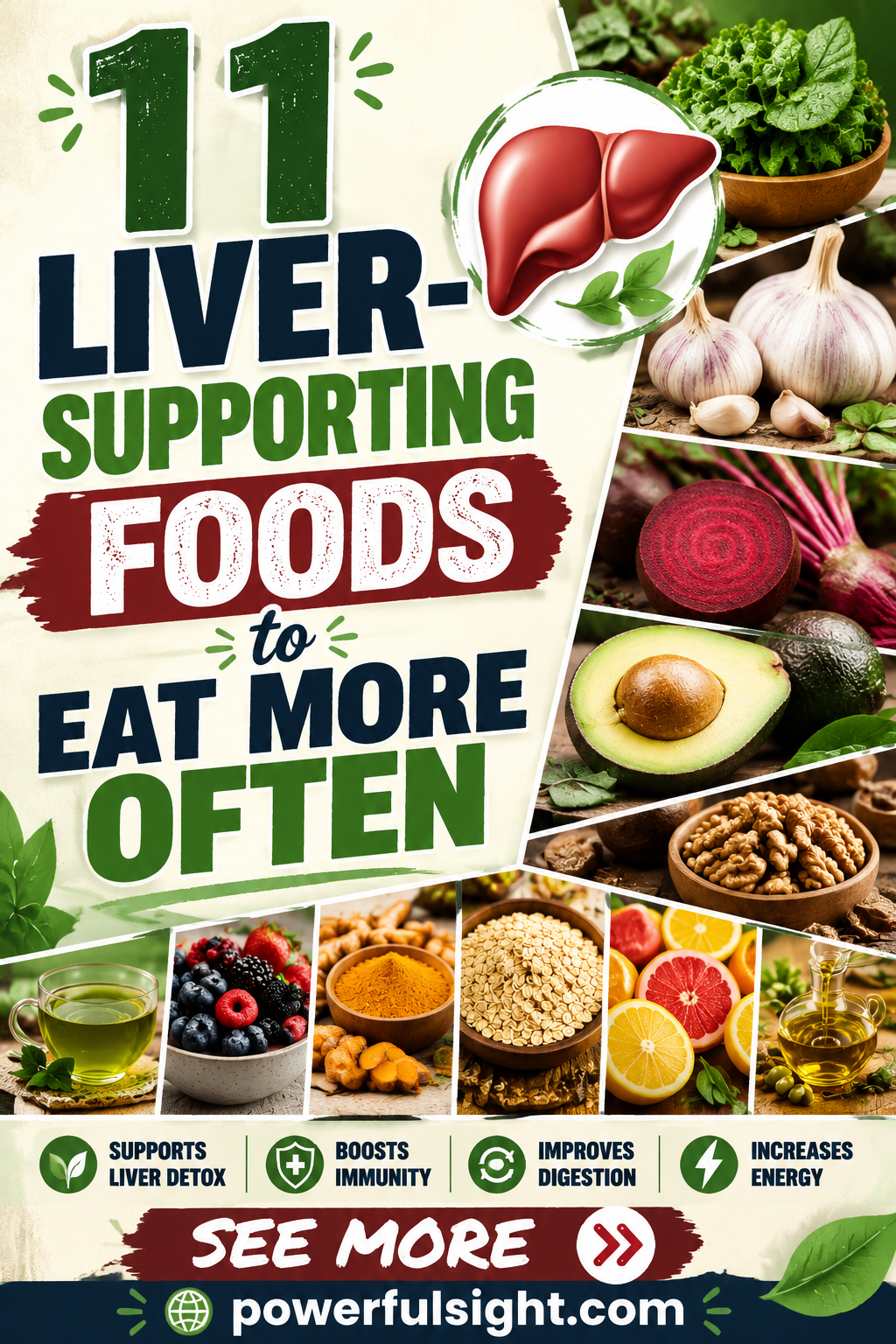 Food that help liver...
