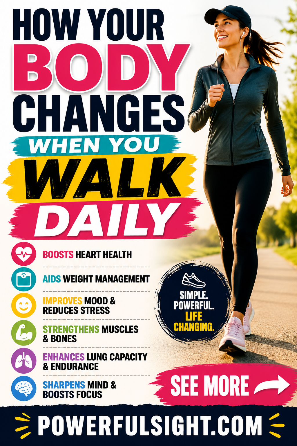 How Your Body Changes When You Walk Daily