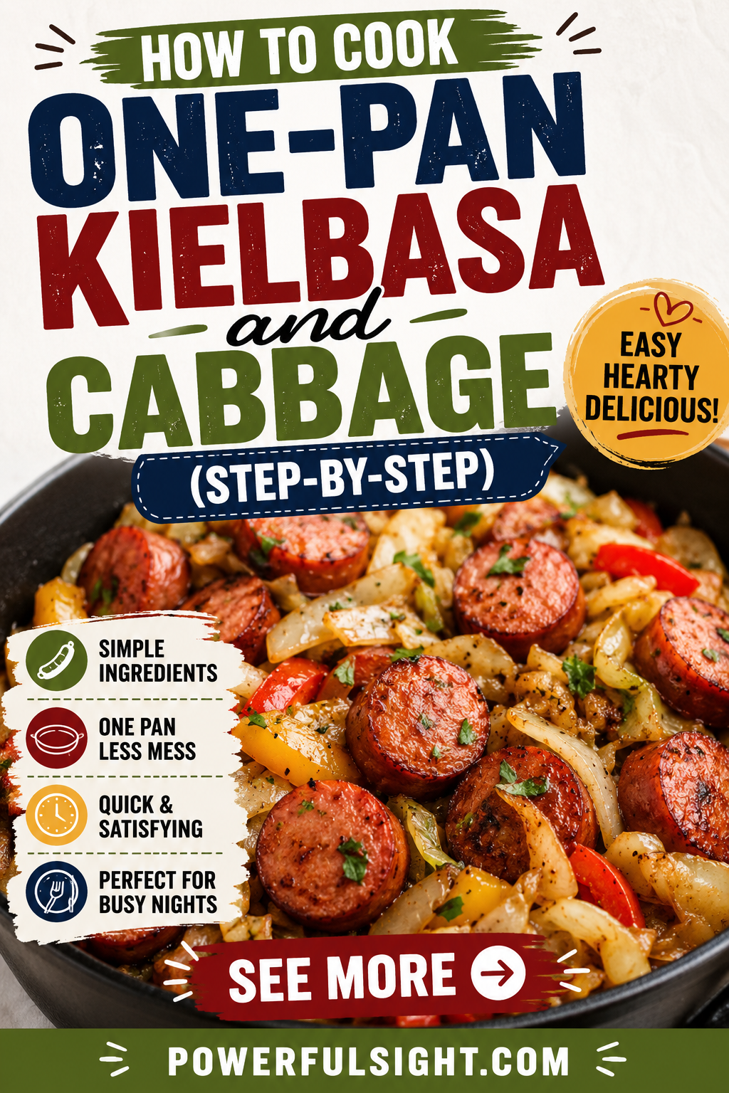 How to Cook One-Pan Kielbasa...