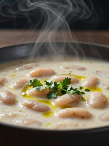 Creamy White Bean Soup (A Simple Dairy-Free Recipe)