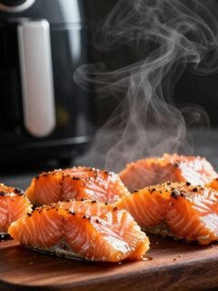 How to Make Perfectly Crispy Air Fryer Salmon Bites