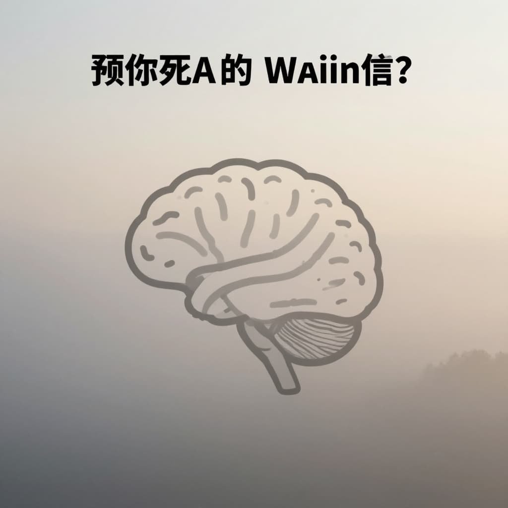 A split background transitioning from a clear bright blue sky into a soft, hazy gray fog.