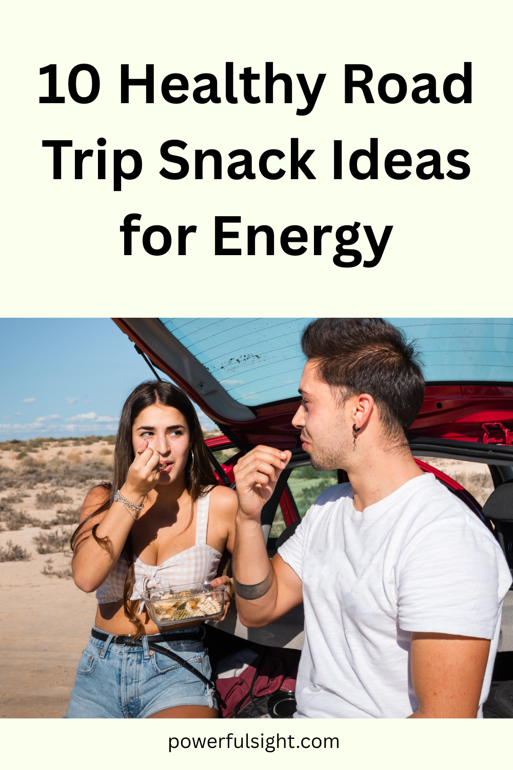 10 Healthy Road Trip Snack Ideas for Energy