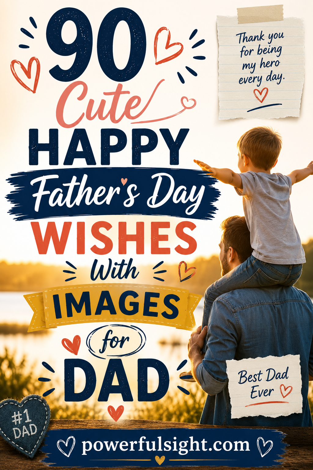90 Cute Happy Father's Day Images 