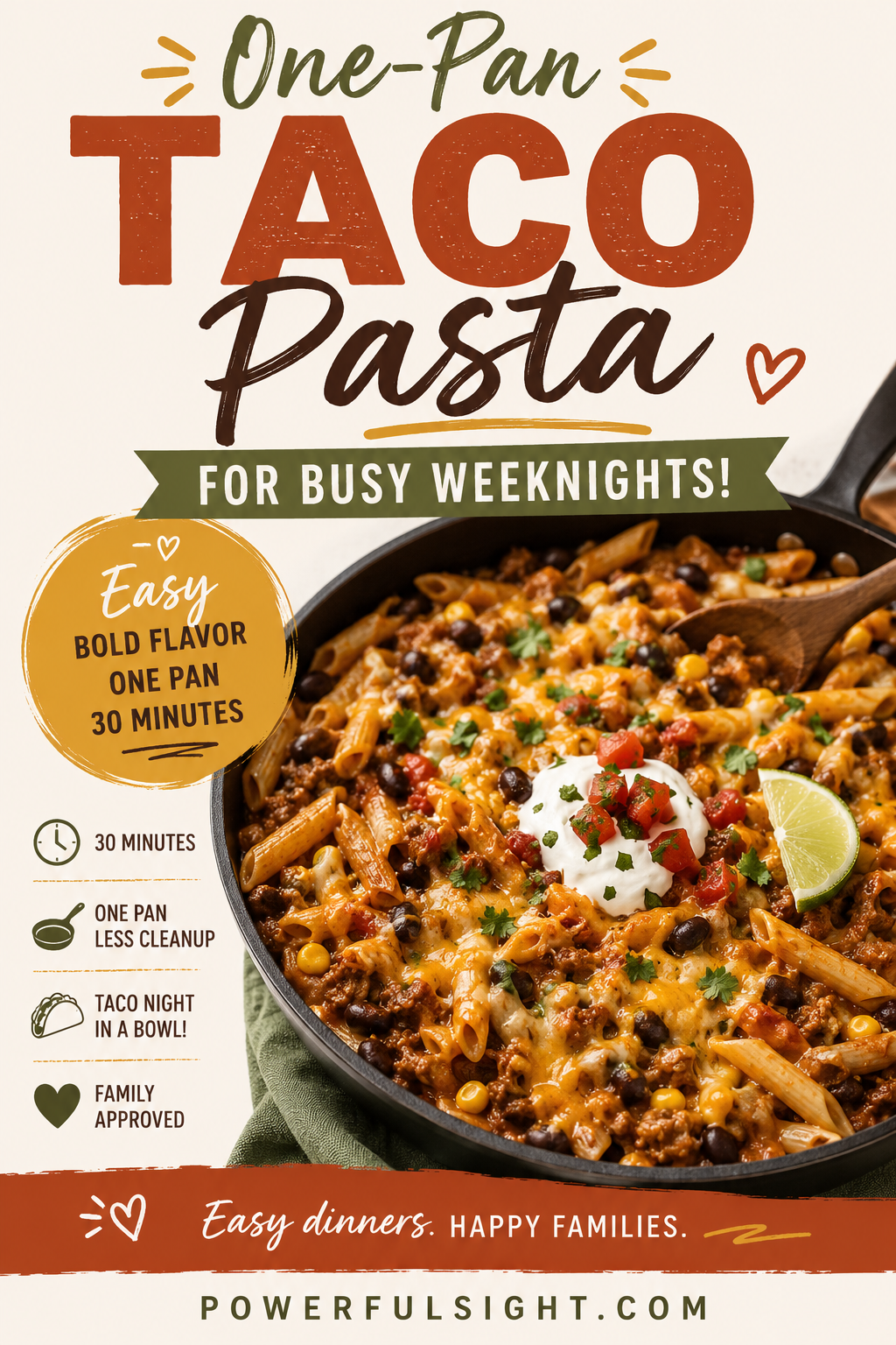 One-Pan Taco Pasta Recipe for Busy Weeknights