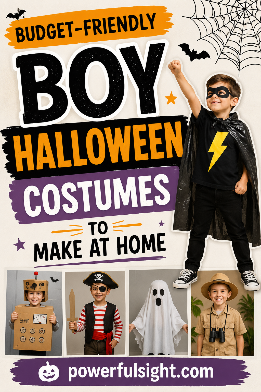 25 Budget-Friendly Boy Halloween Costumes to Make at Home