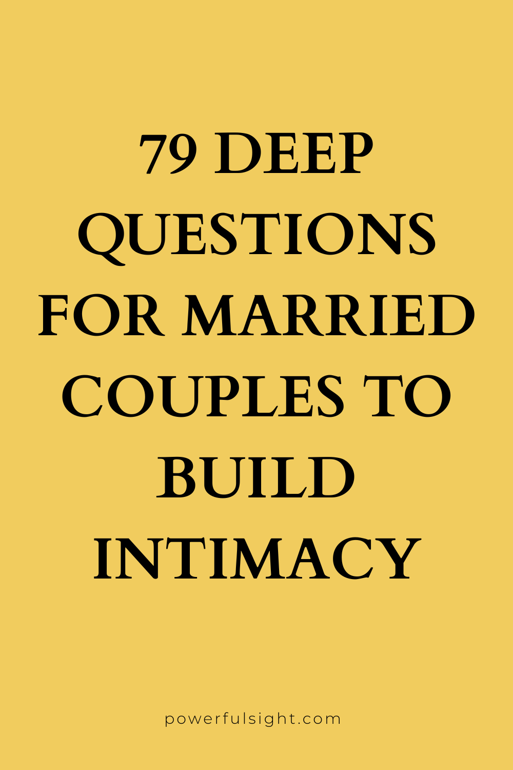 79 Deep Questions for Married Couples to Build Intimacy