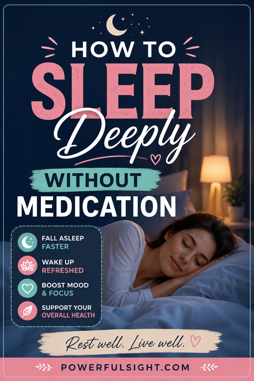 How to Sleep Deeply Without Medication