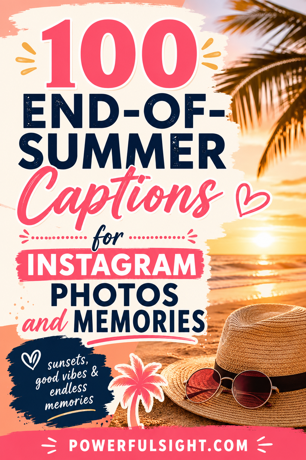 100 End-of-Summer Captions for Instagram Photos and Memories