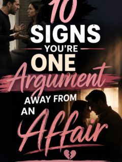 10 Signs You're One Argument Away From an Affair