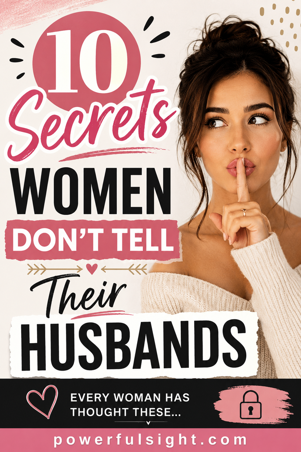 10 Secrets Women Don't Tell Their Husbands