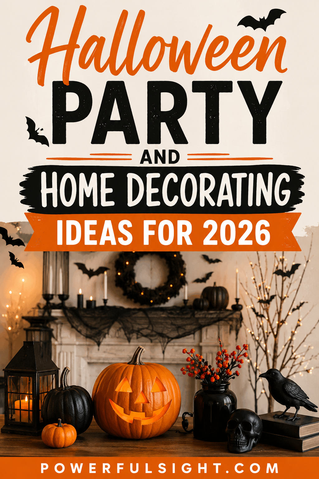 Halloween Party and Home Decorating Ideas for 2026