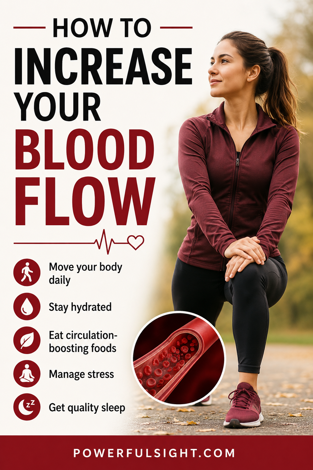 How to increase blood flow