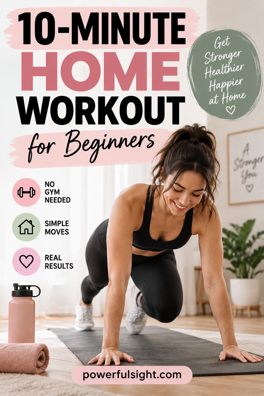 10-Minute Home Workout for Beginners