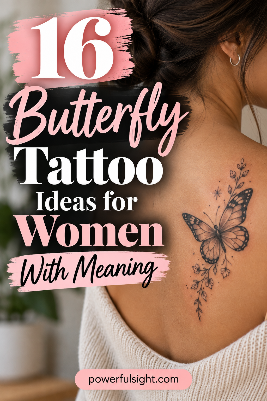 16 Butterfly Tattoo Ideas for Women With Meaning