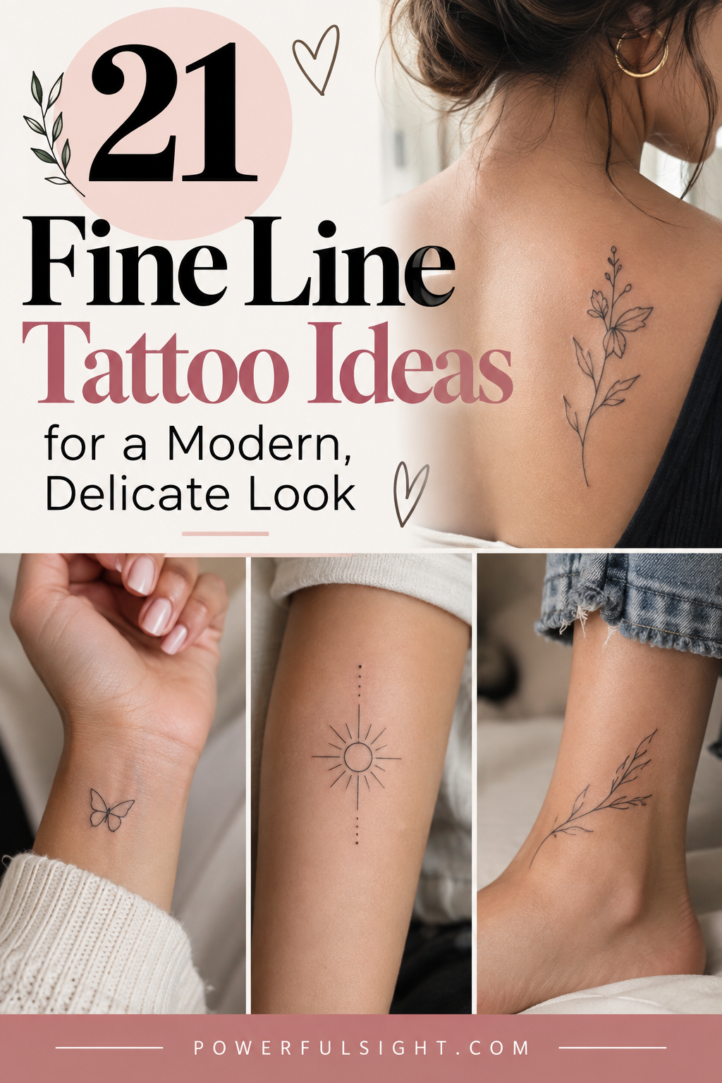 21 Fine Line Tattoo Ideas