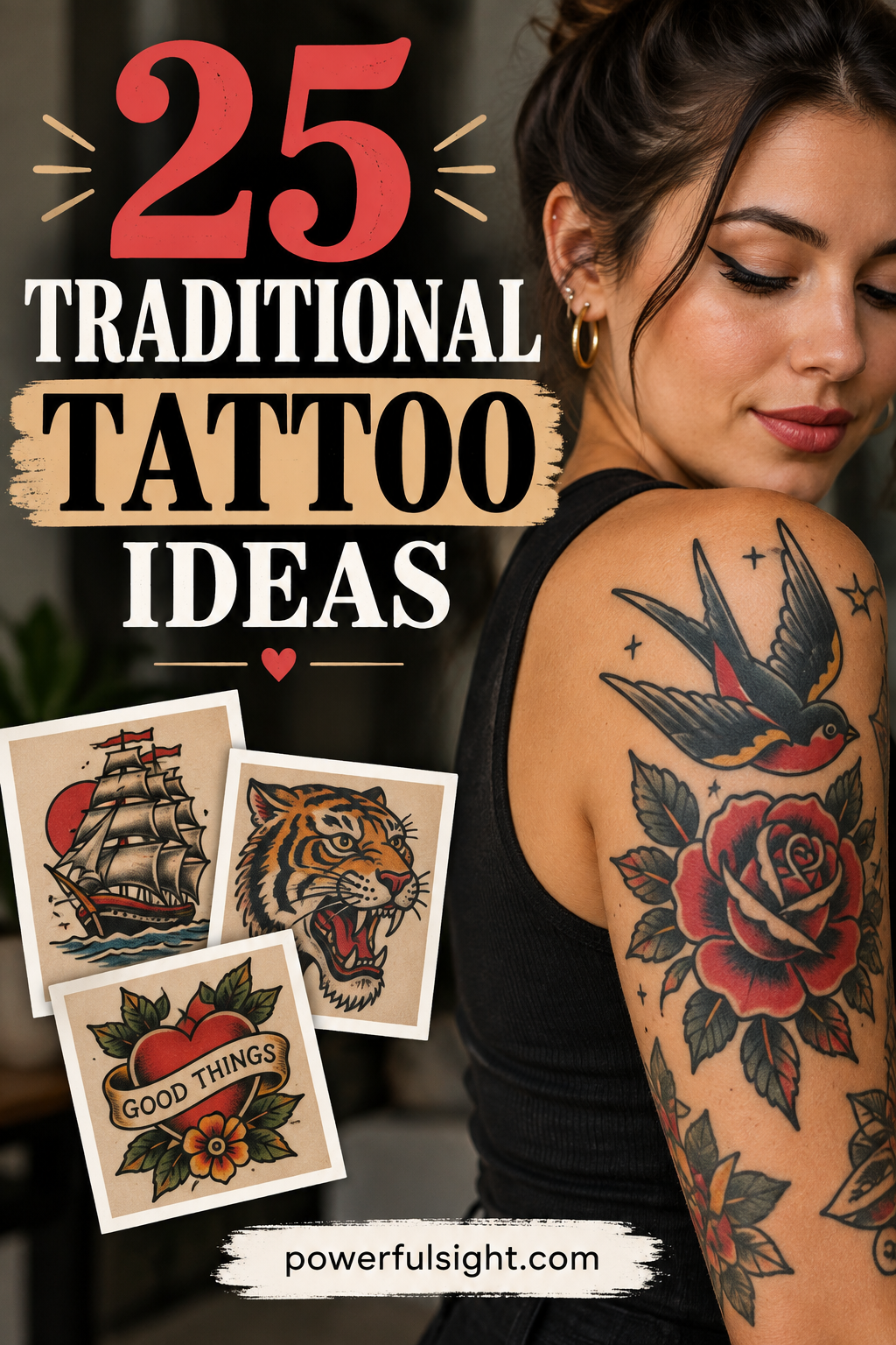 25 Traditional Tattoo Ideas