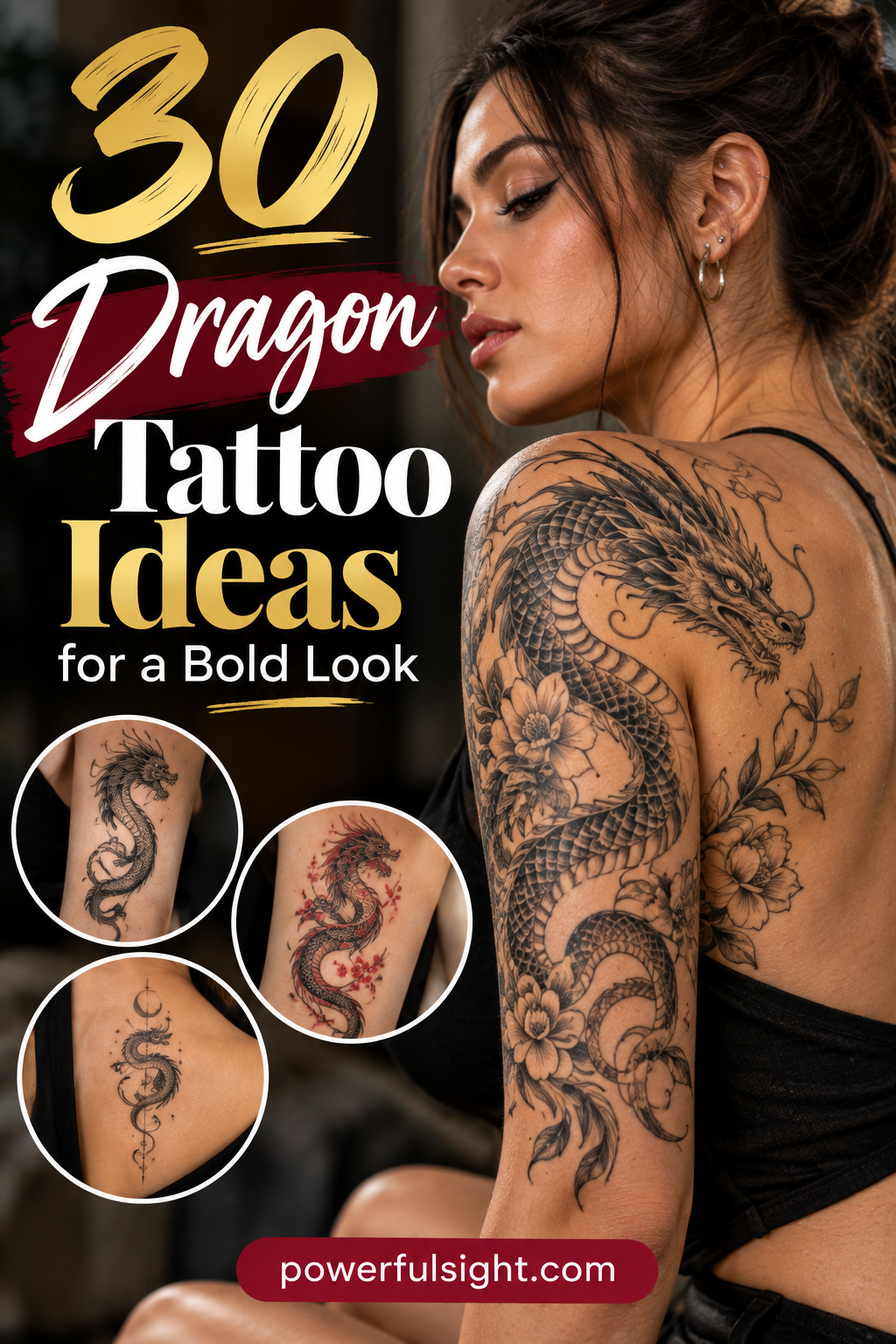 30 Dragon Tattoo Ideas for a Bold Look
