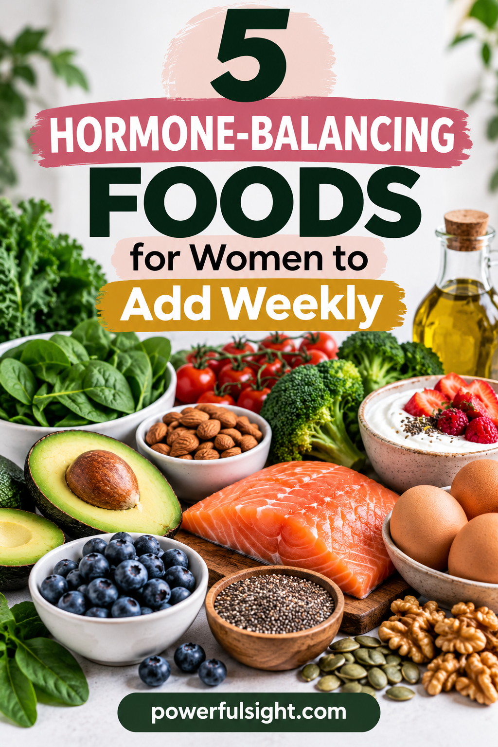 5 Hormone-Balancing Foods for Women to Add Weekly