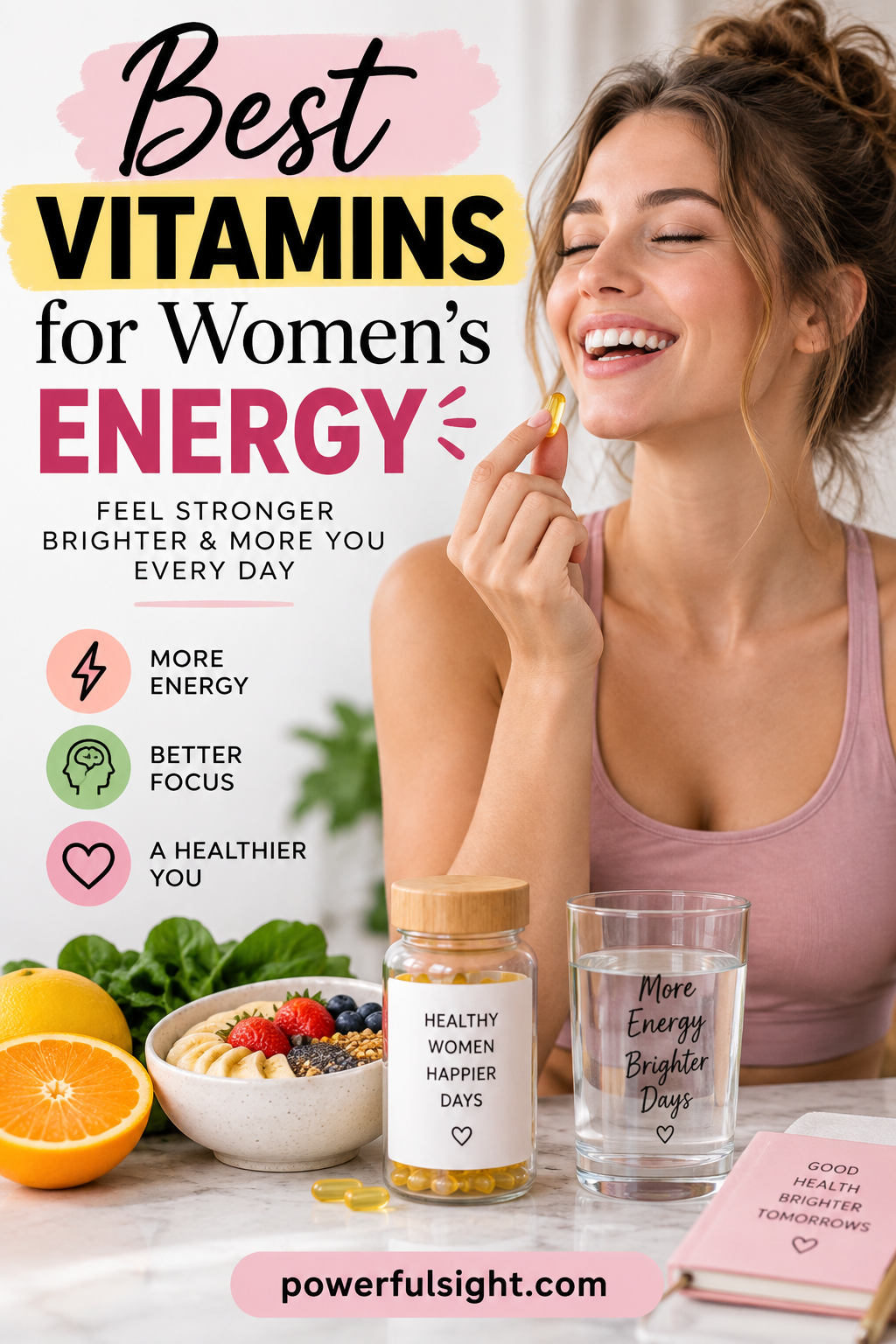 Best Vitamins for Women's Energy