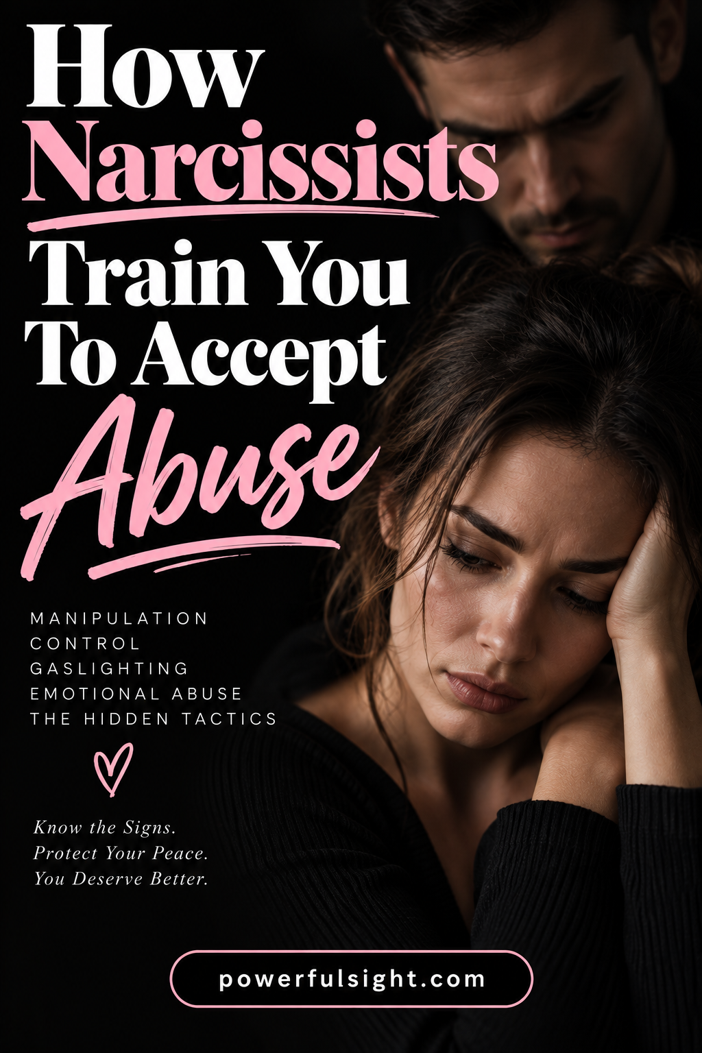 How Narcissists Train You To Accept Abuse