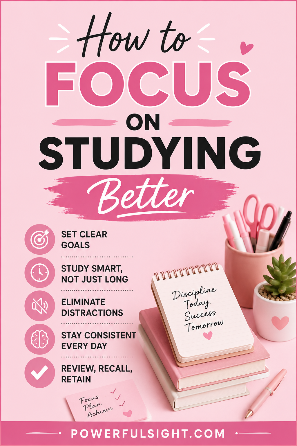 How to Focus on Studying Better