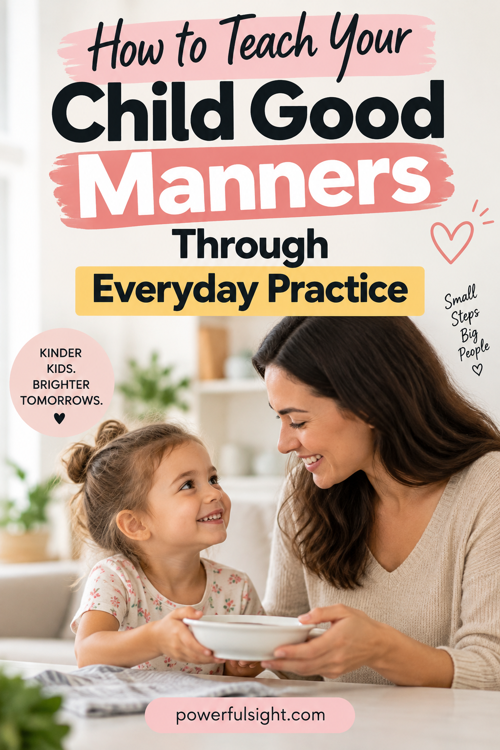 How to Teach Your Child Good Manners