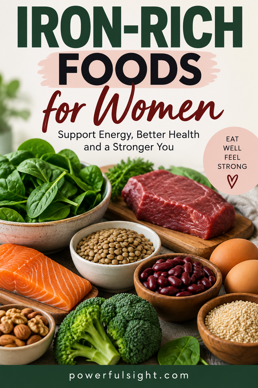 Iron-Rich Foods for Women