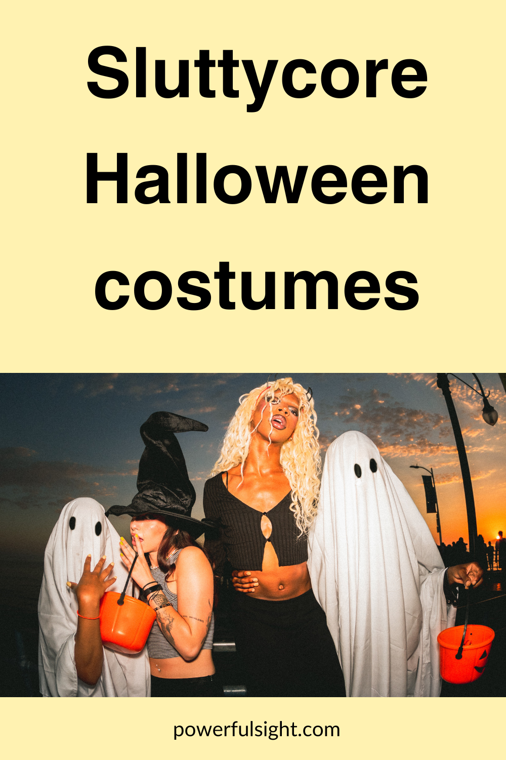 Sluttycore Halloween costumes