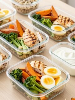 high protein meal prep ideas